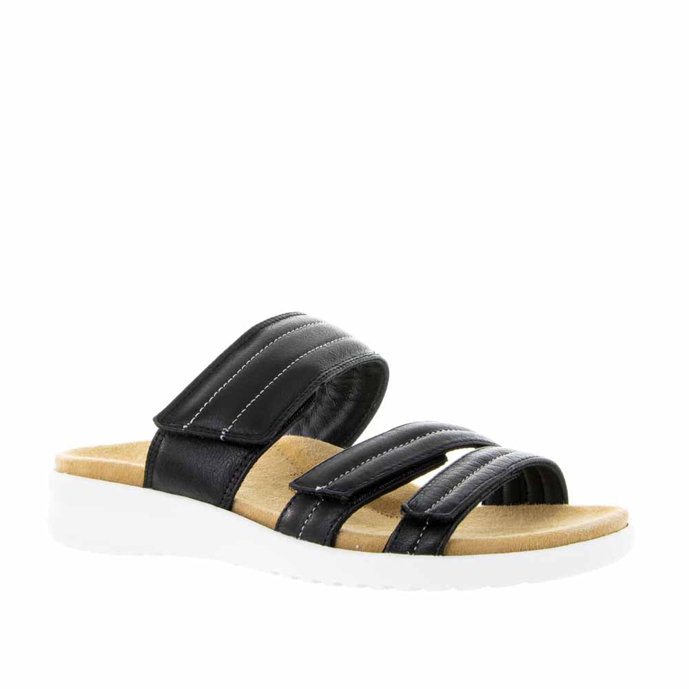 ZIERA BARBRA BLACK WHITE SOLE - Image 2