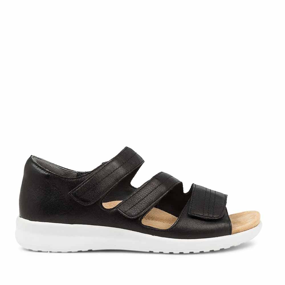 ZIERA BARDOT BLACK WHITE SOLE
