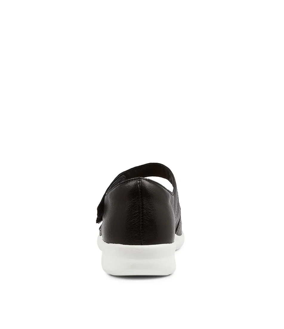 ZIERA BARDOT BLACK WHITE SOLE - Image 3