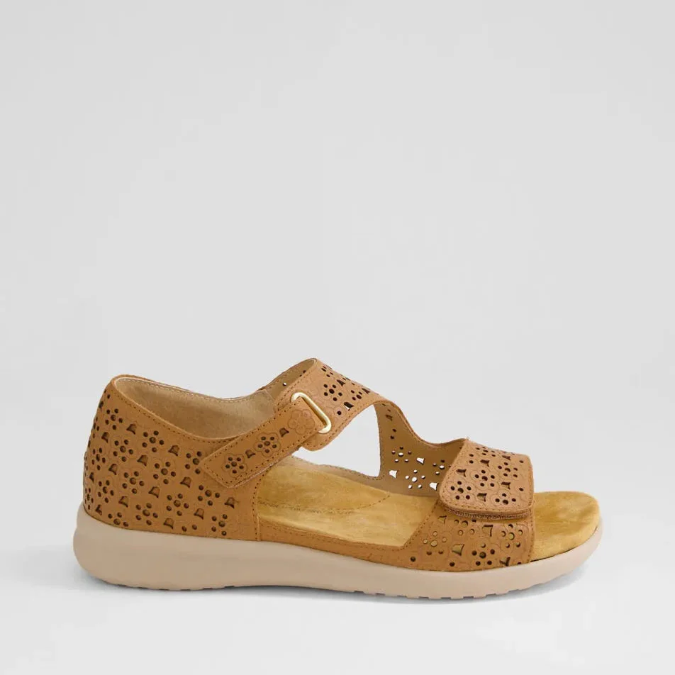 ZIERA BIZZA DARK TAN ALMOND