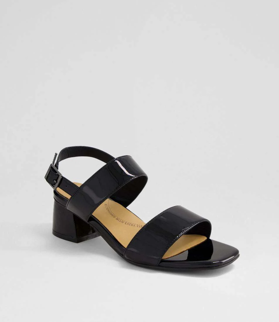 ZIERA CAITLAN BLACK PATENT - Image 2