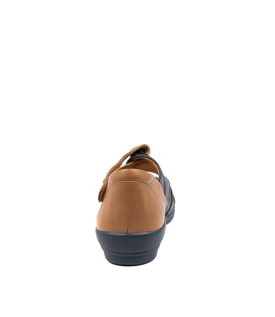 ZIERA DOXIE W NAVY TAN - Image 3