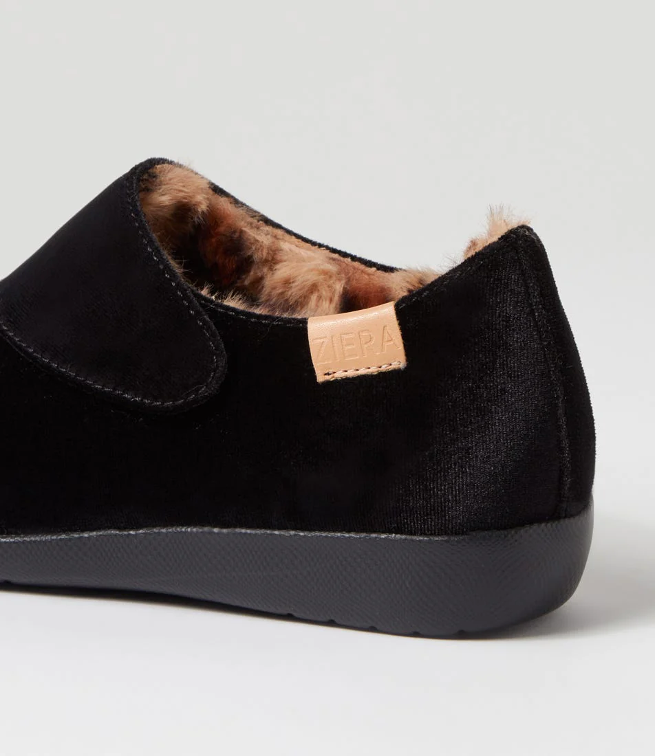 ZIERA FLISS BLACK VELVET - Image 4