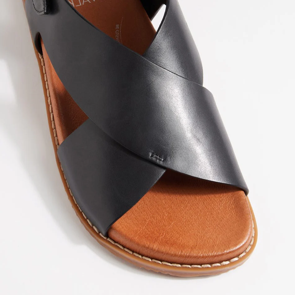 ZIERA HANAKO BLACK TAN - Image 3