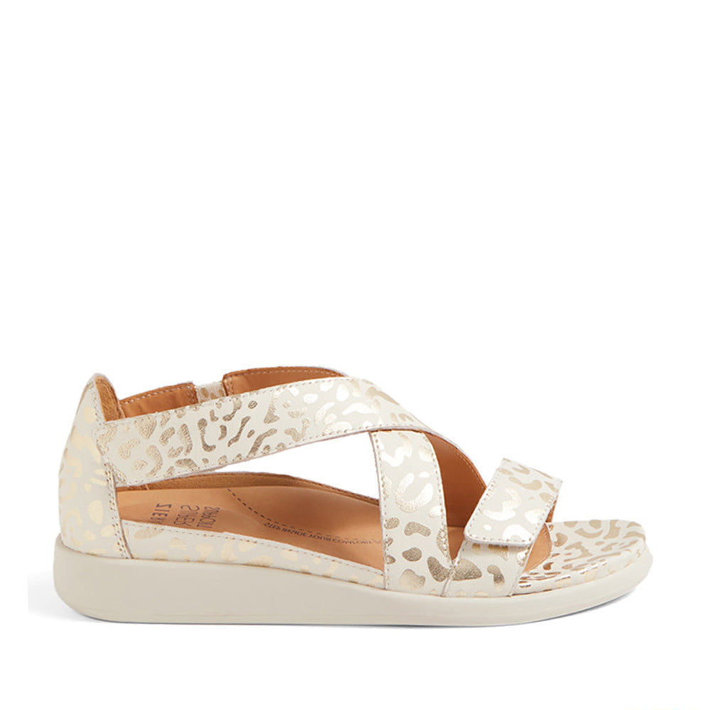 ZIERA ISSY BEIGE GOLD