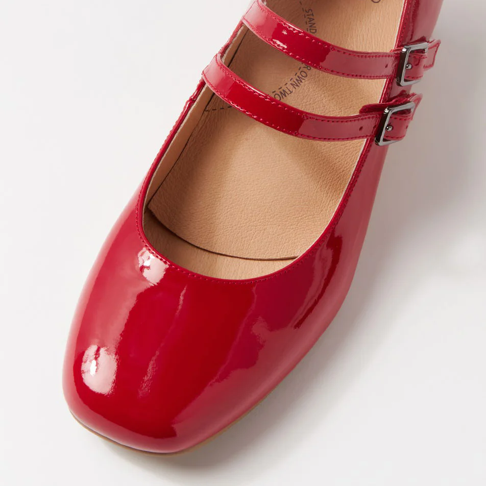 ZIERA KAROLY RED PATENT - Image 5
