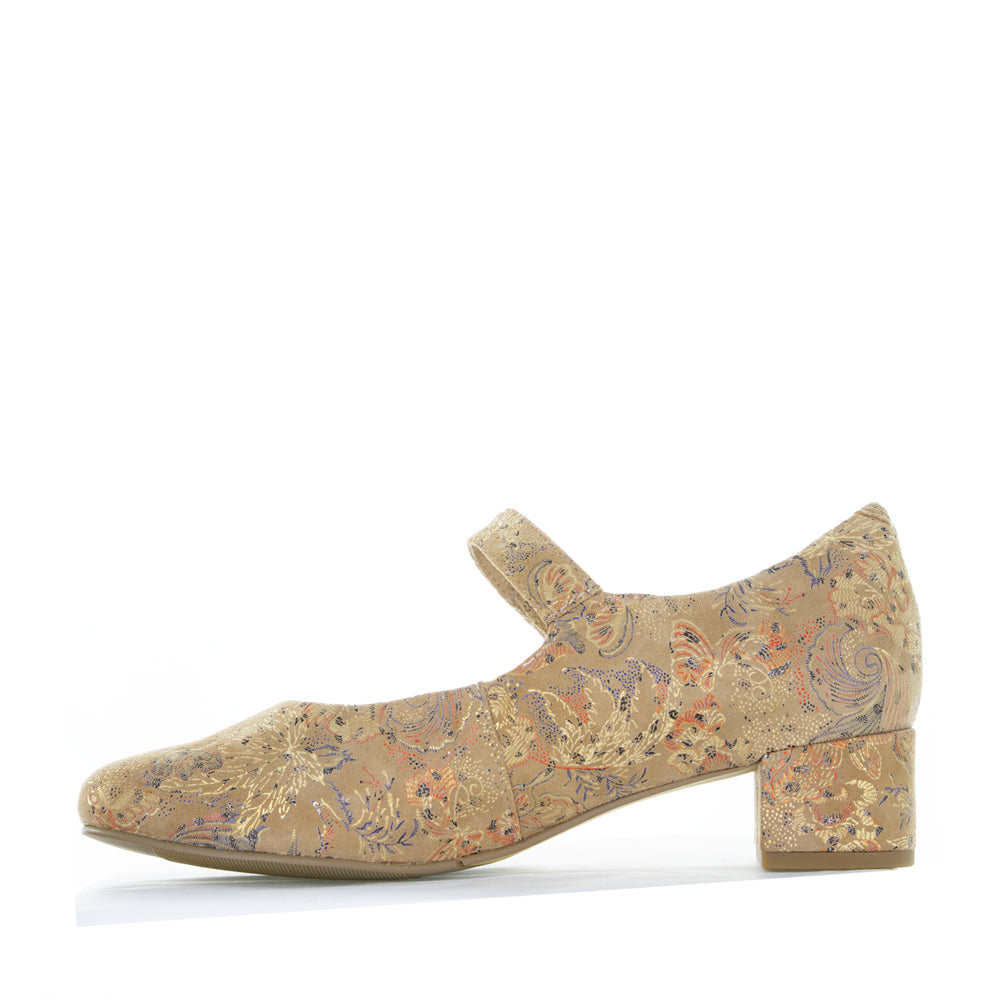 ZIERA KITTY TAUPE ROYAL PRINT - Image 4