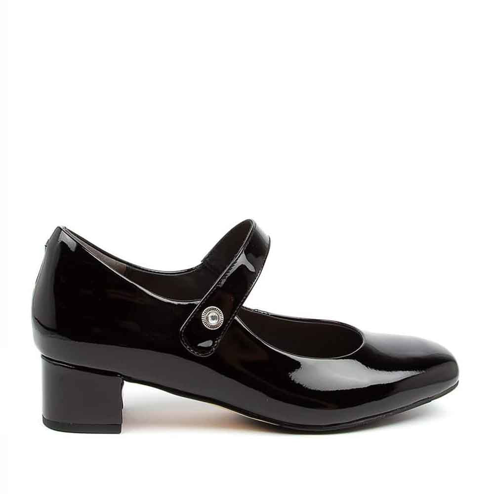 ZIERA KITTY BLACK PATENT