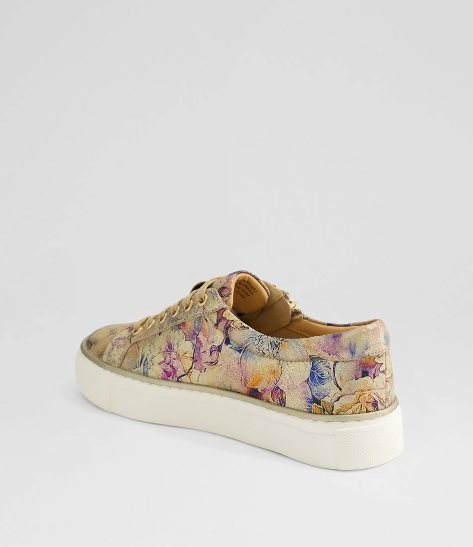 ZIERA PAMELA GOLD VINTAGE FLORAL - Image 4