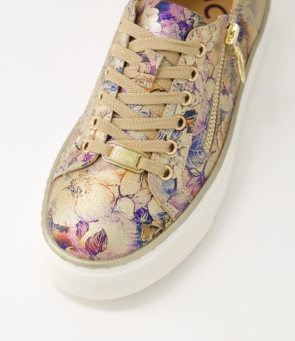 ZIERA PAMELA GOLD VINTAGE FLORAL - Image 5