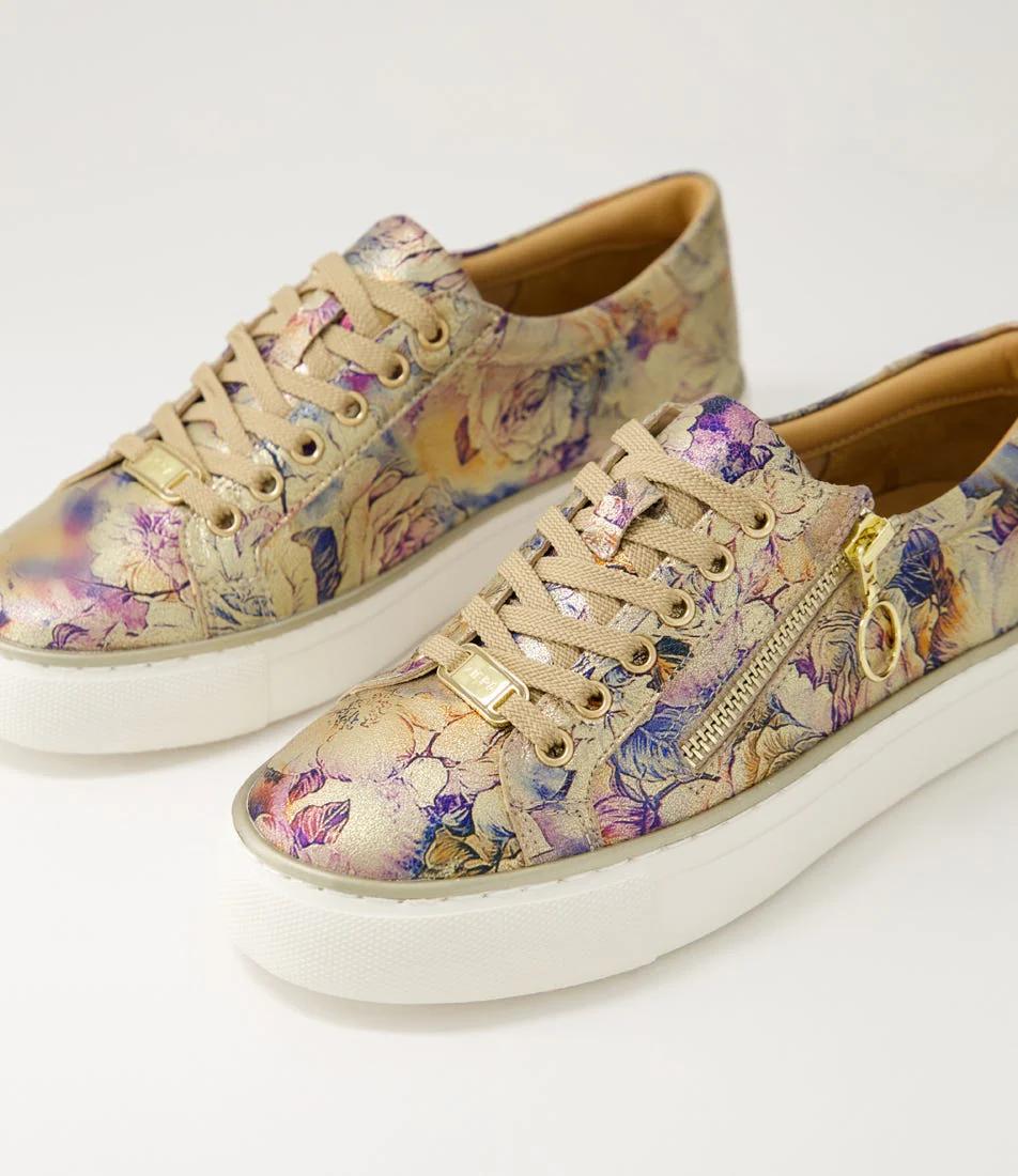 ZIERA PAMELA GOLD VINTAGE FLORAL - Image 6
