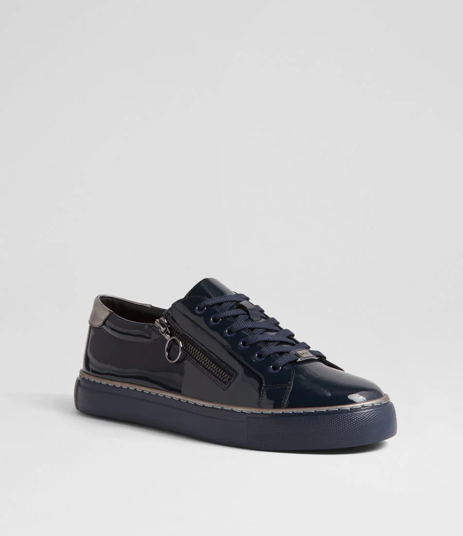 ZIERA PAMELA NAVY PEWTER PATENT - Image 3