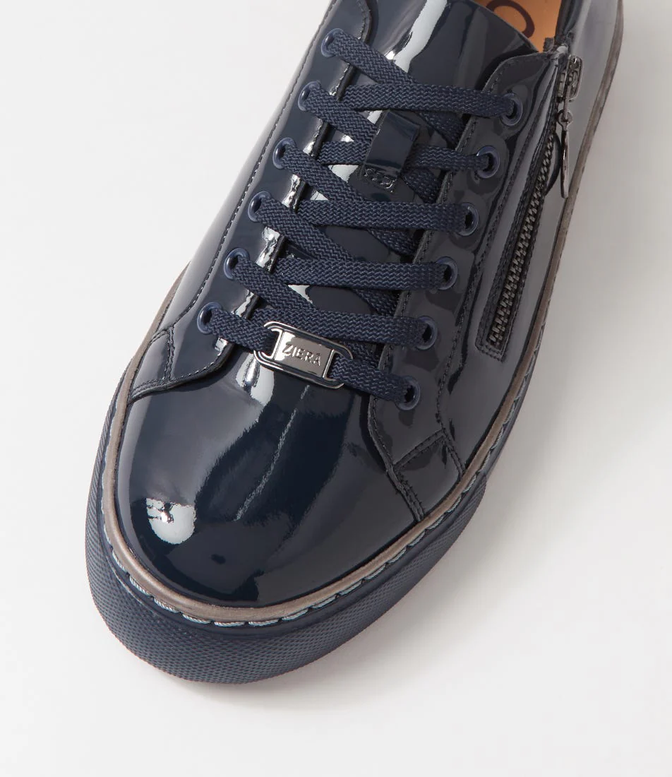ZIERA PAMELA NAVY PEWTER PATENT - Image 5