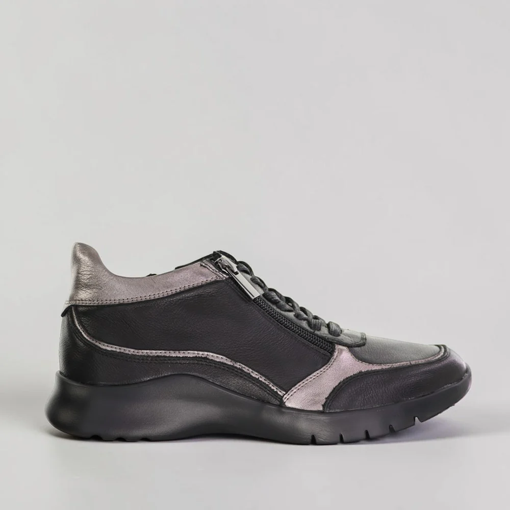 ZIERA PELLS BLACK PEWTER