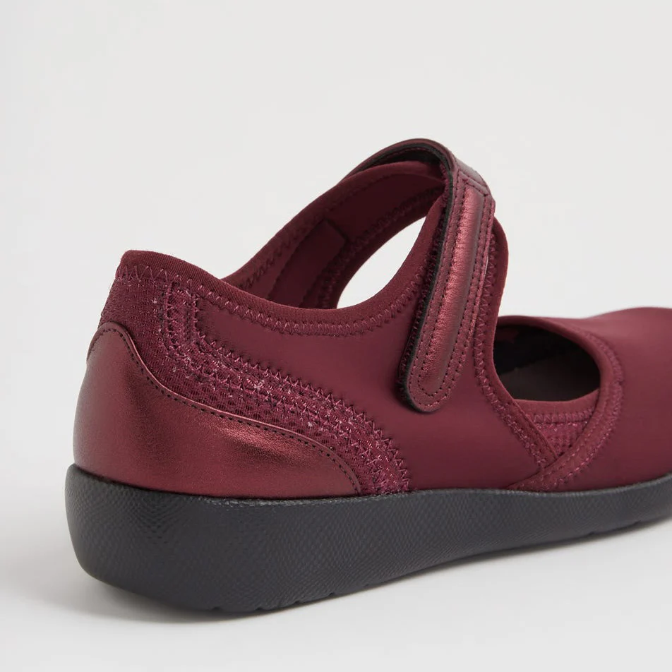 ZIERA USHERY BURGUNDY - Image 2