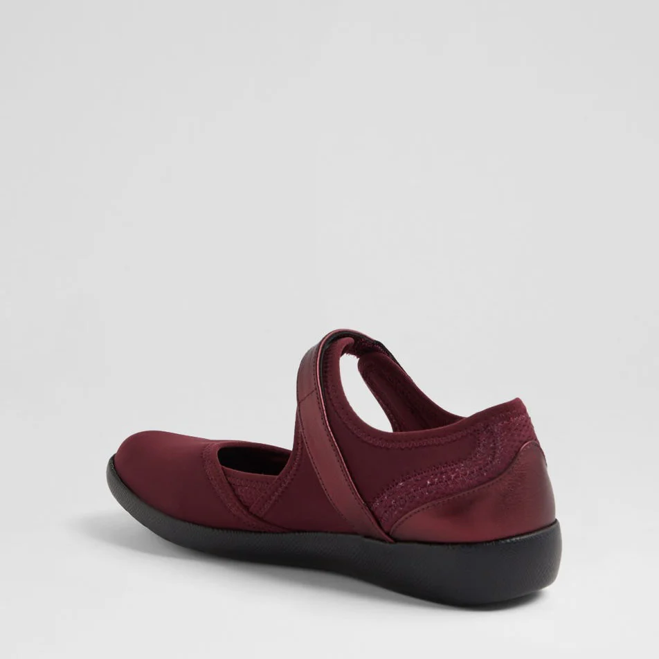 ZIERA USHERY BURGUNDY - Image 4