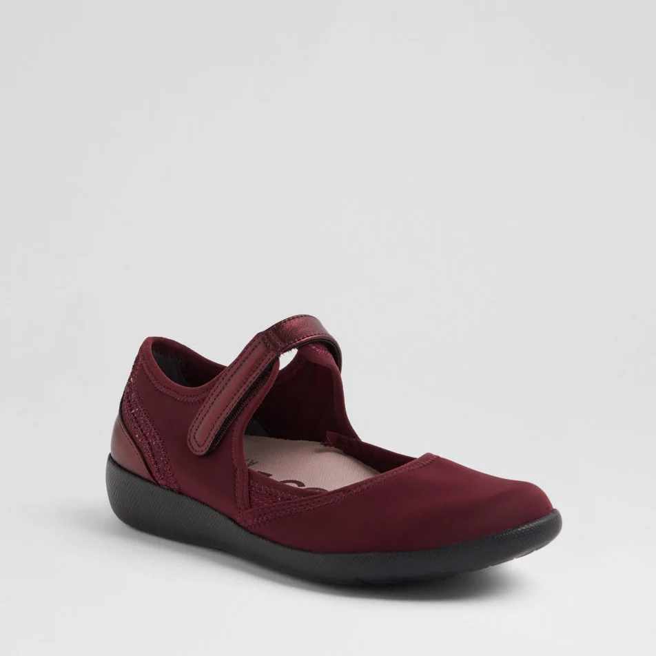 ZIERA USHERY BURGUNDY - Image 5