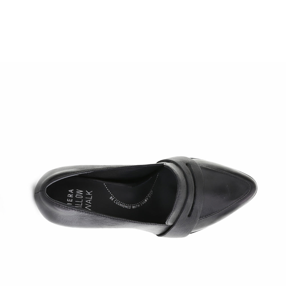 ZIERA VAMITY BLACK LEATHER - Image 3