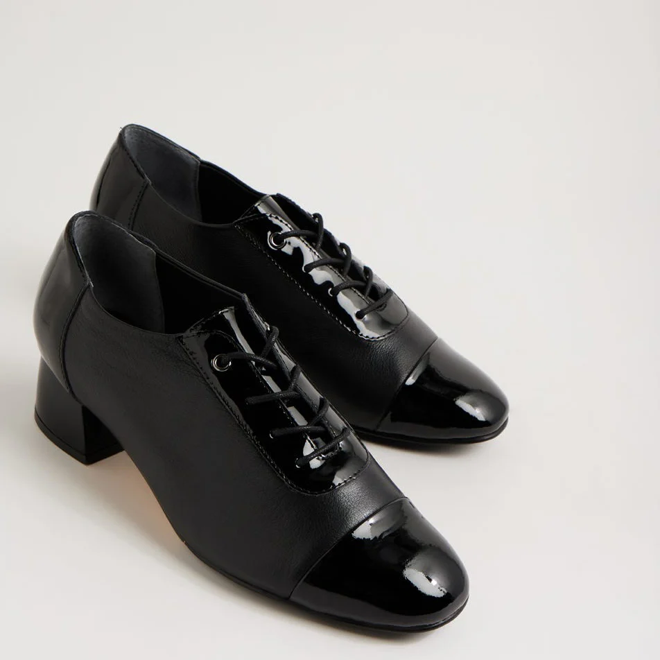 ZIERA ZINKY BLACK PATENT - Image 5